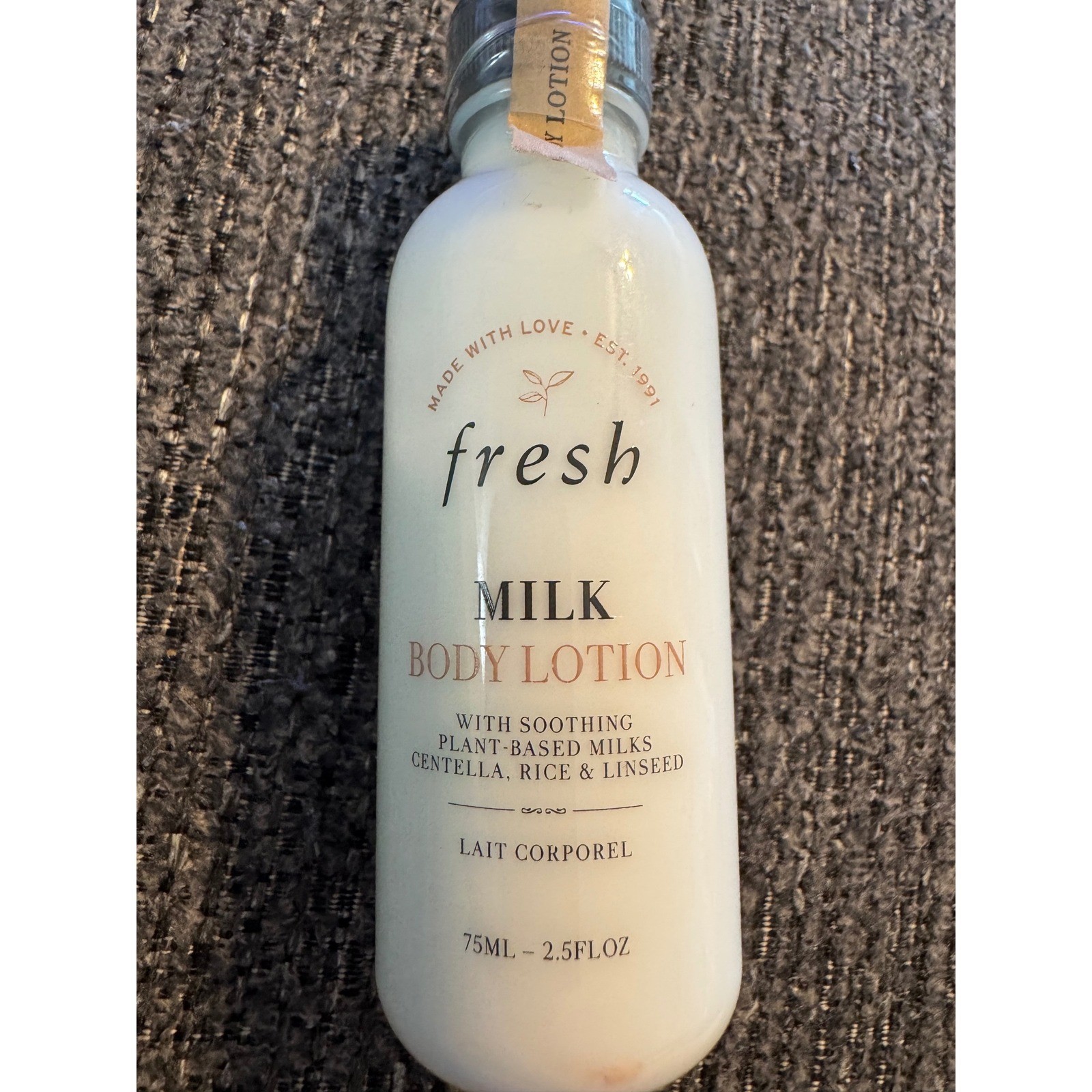 Fresh Milk Body Lotion Soothing Plant-Based Milks 75ml 2.5fl oz Travel Size