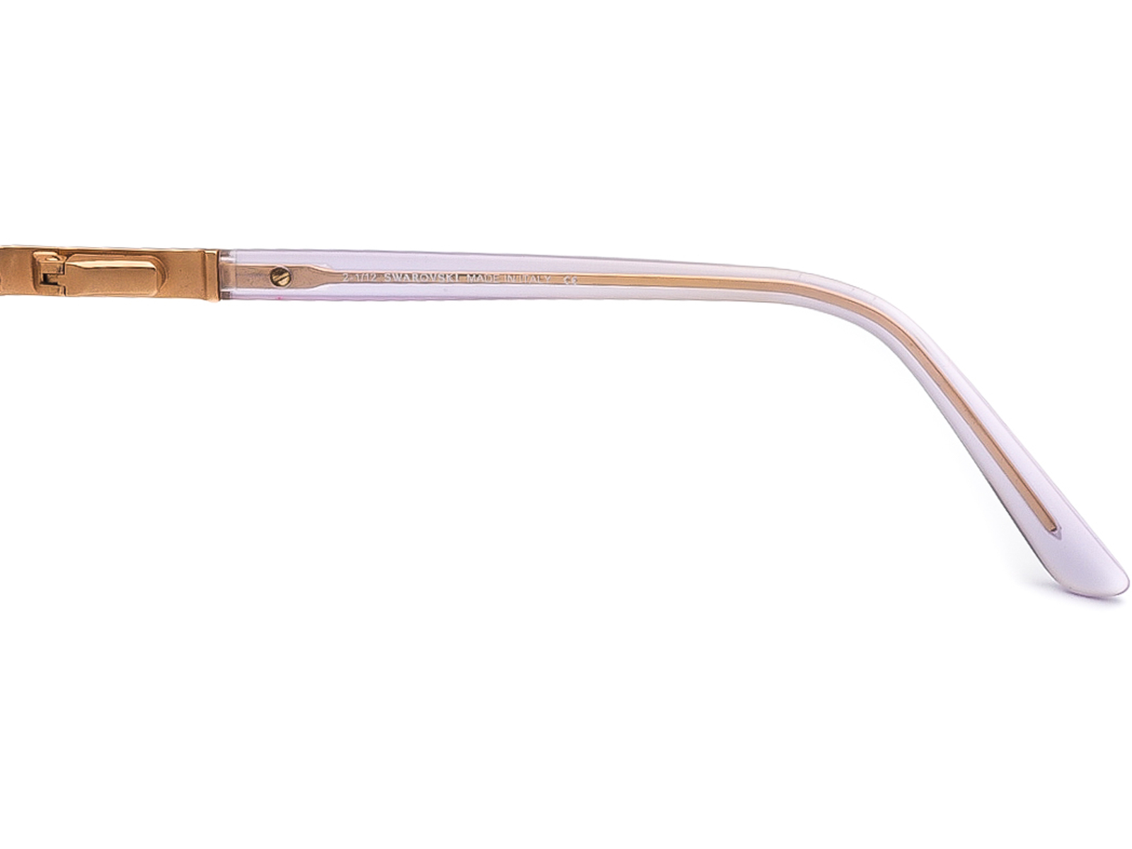 Swarovski Eyeglasses ANY TIME SW 5027 028 Gold/Lilac Frame Italy 53[]16 135