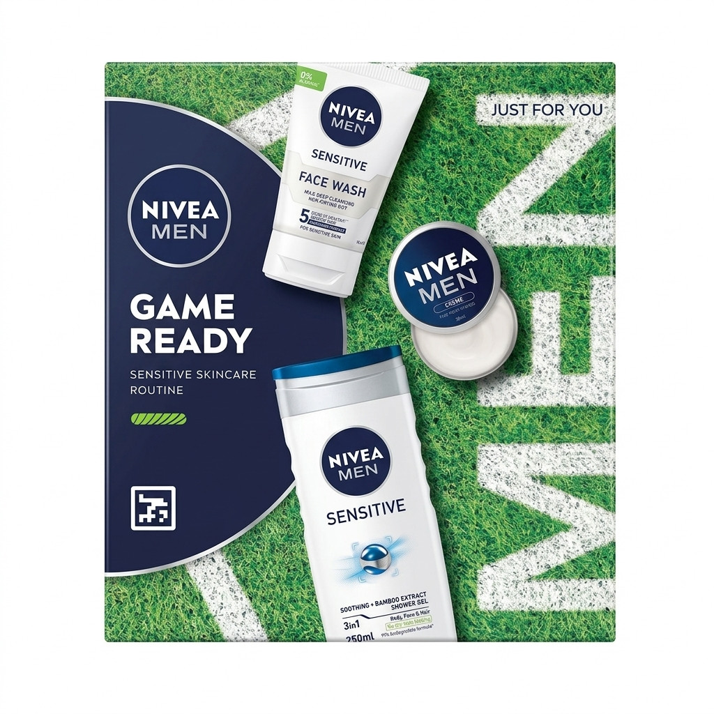 Nivea Men Game Day- Sensitive Skin Routine