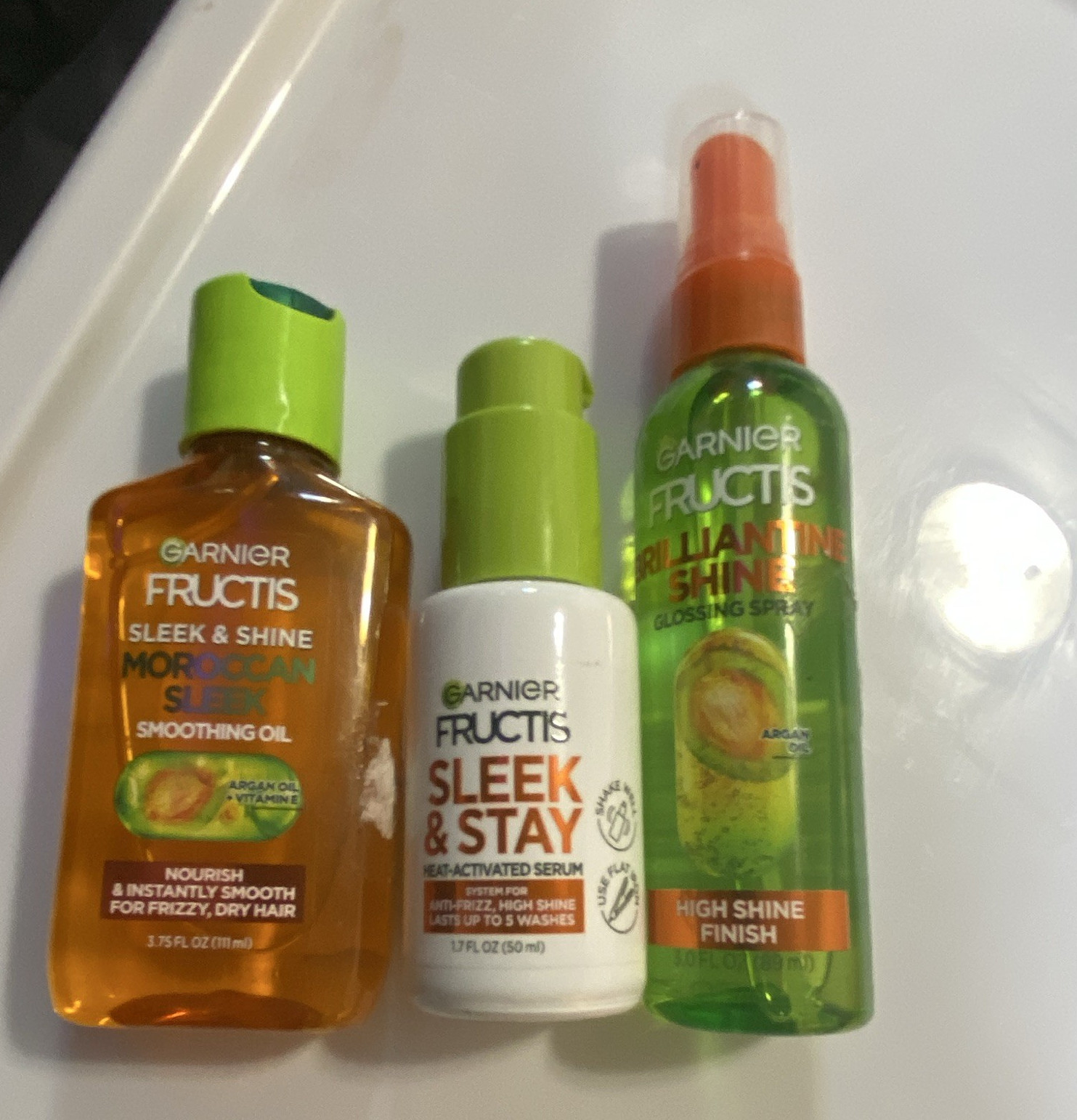 Garnier Fructis Sleek & Shine Moroccan Smoothing Hair Oil 3.75 oz