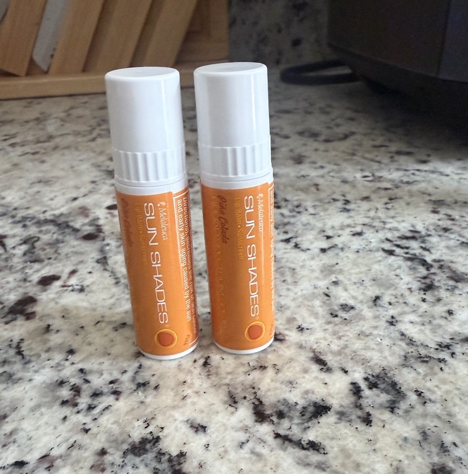NEW Lot Of 2 Melaleuca Sun Shades Pina Colada Lip Balm SPF 15