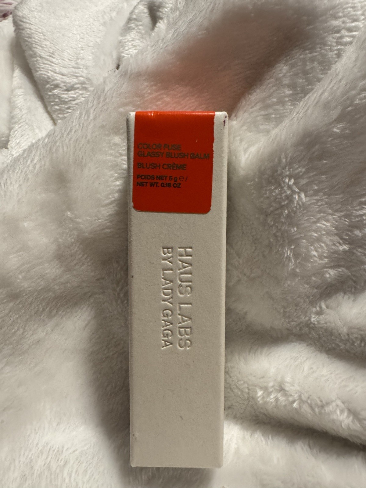 Haus Labs By Lady Gaga Color Fuse Glassy Blush Balm~ Glassy Tangelo A34~$34 MSRP