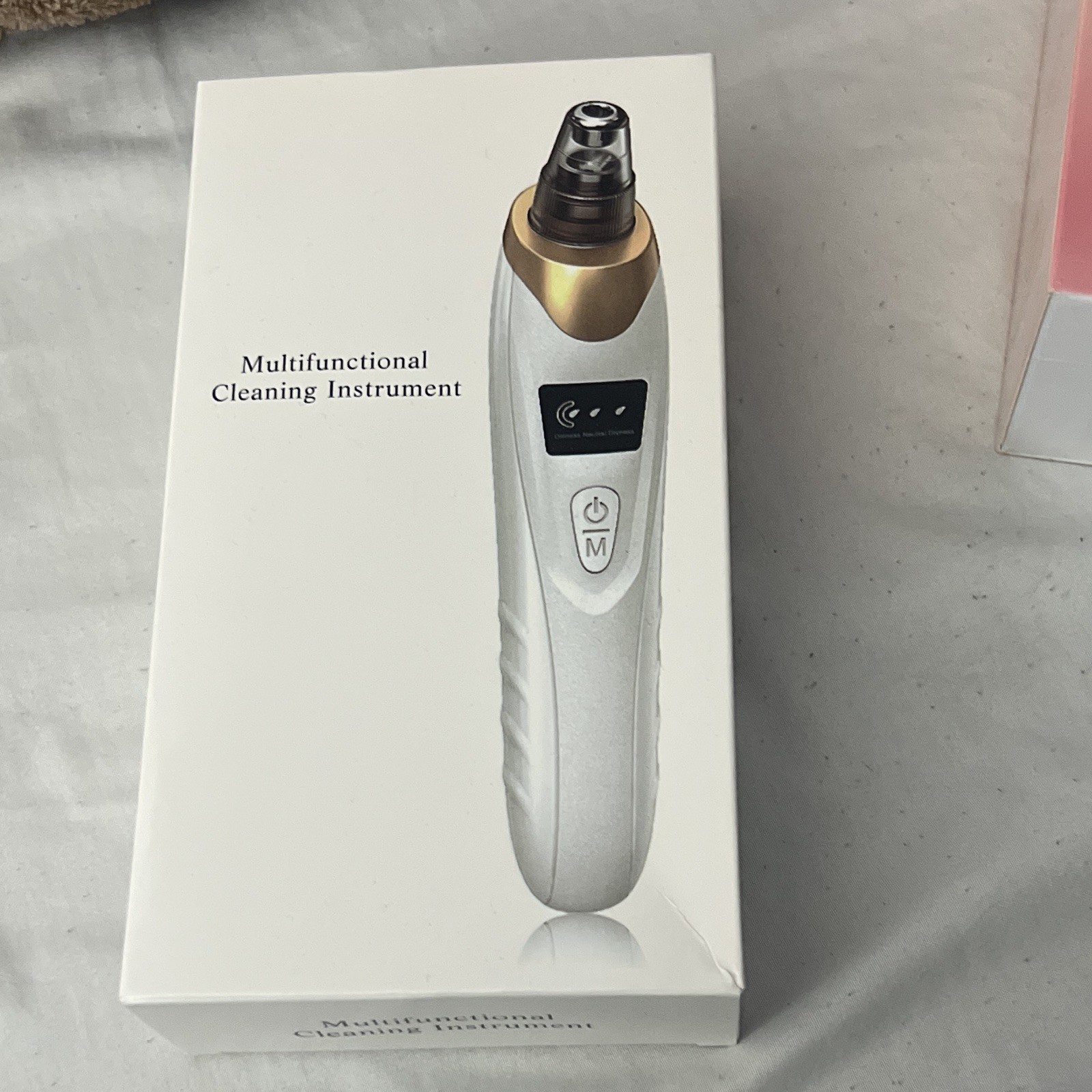 Facial Massager for Blackheads & Acne, USB Rechargeable, 3 Speed, 8826