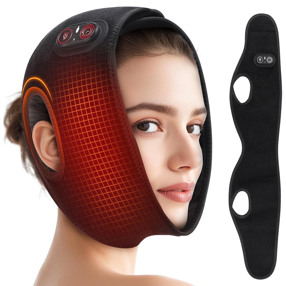 Rechargeable Cordless Heating Pad Portable for Face Heated Wrap Jaw Relaxation