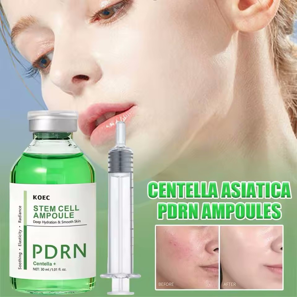 PDRN Centella Ampoule Face Serum Hydrating Skin Care Essence 30ml