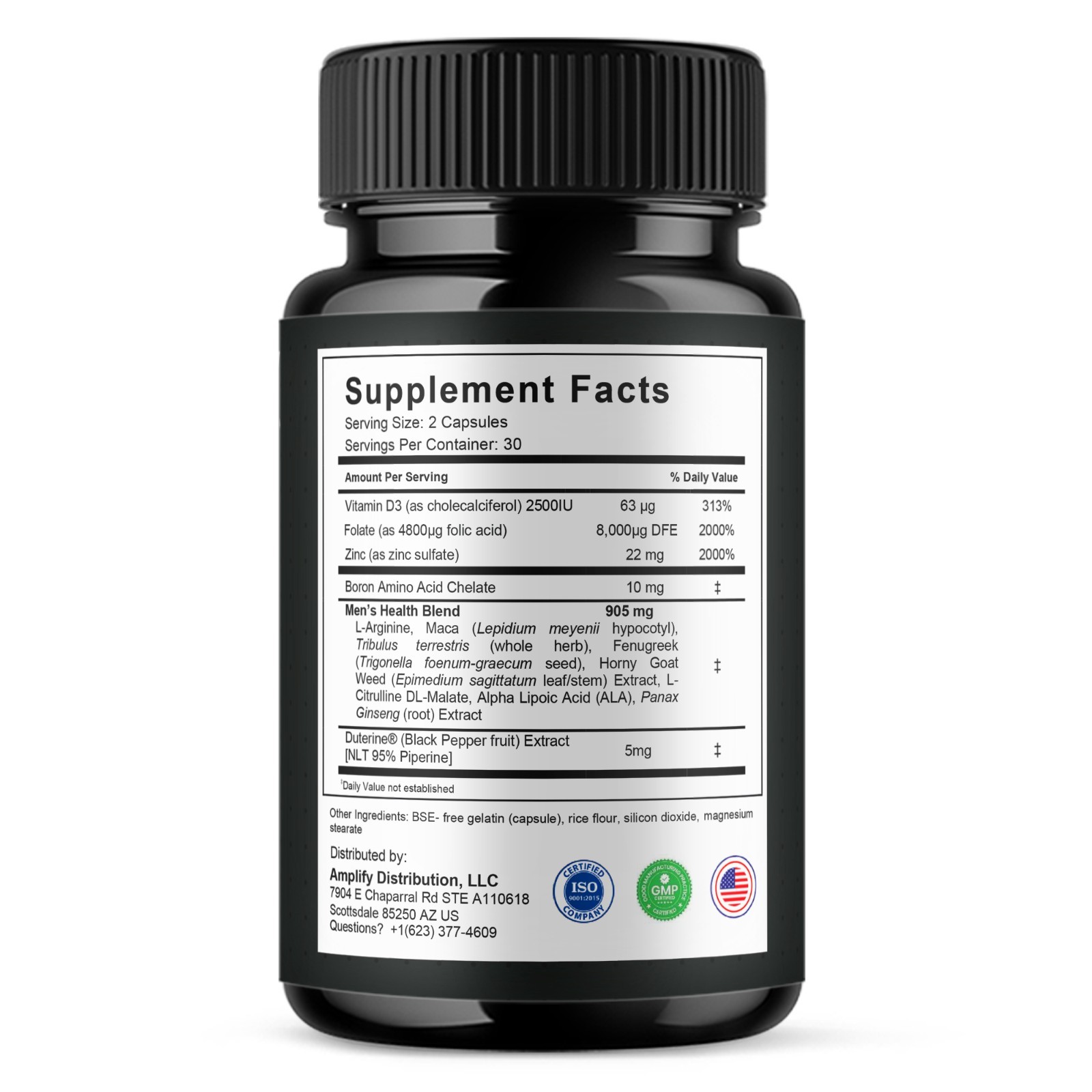 (2 Pack) Steel Power Advanced Performance Supplement, Steel Power (120 Capsules)