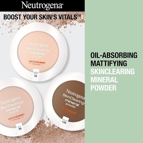 Neutrogena Skin Clearing Mineral Powder YOU CHOOSE COLOR