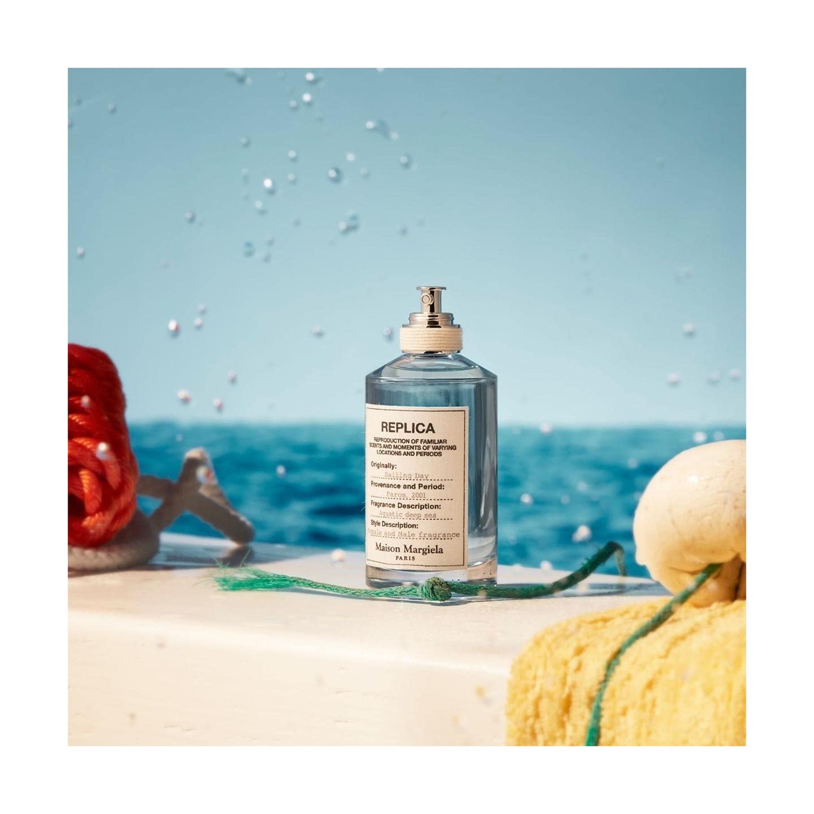 Maison Margiela Replica Sailing Day Eau de Toilette for Unisex, 3.4 Ounce