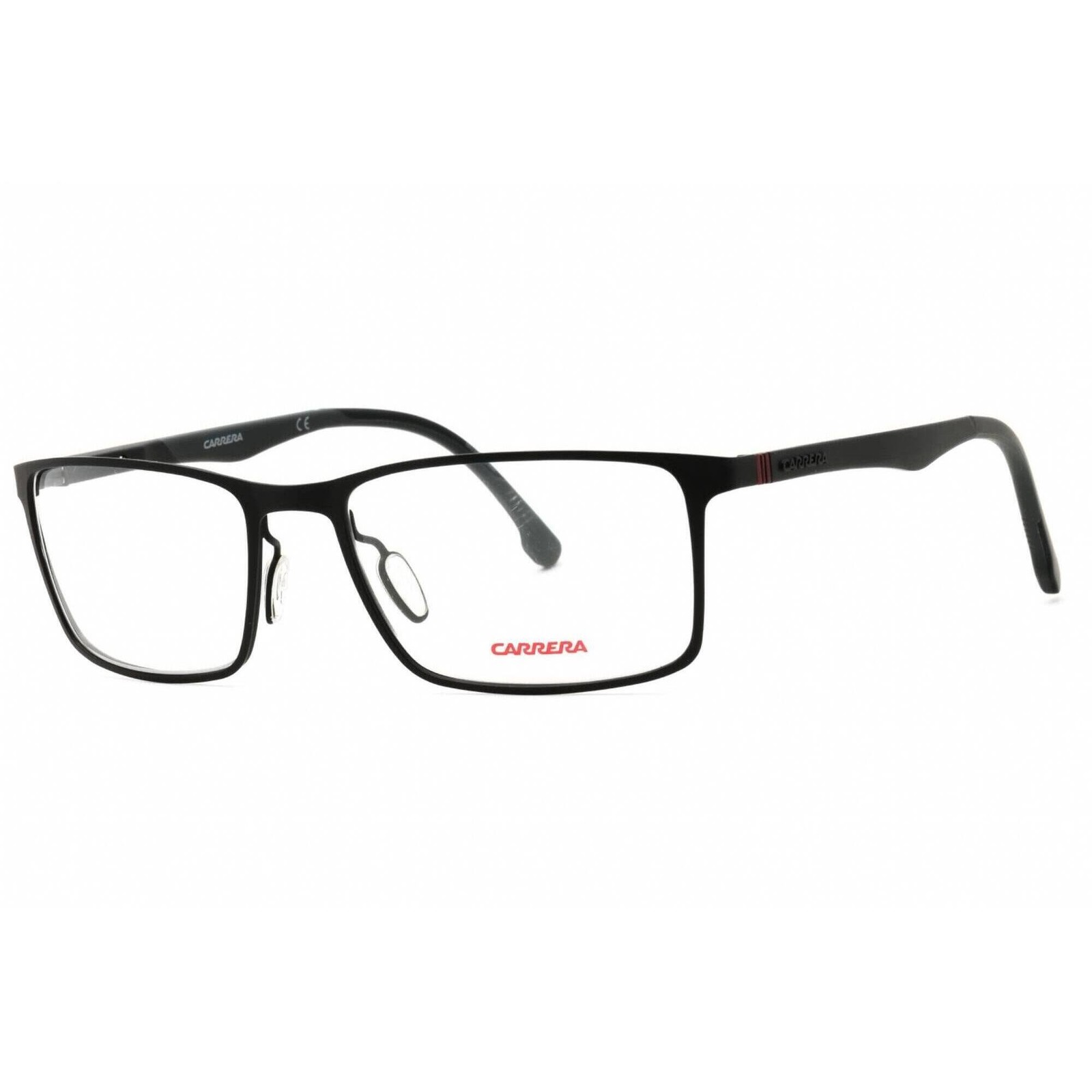 Carrera Men’s Eyeglasses Matte Black Metal Rectangular Full Rim 8827/V 0003 00
