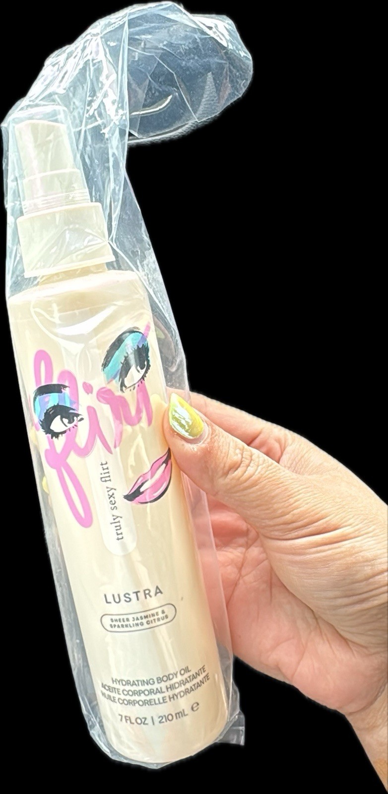 Pure Romance BODY DEW Hydrating Body Oil ~ Truly Sexy FLIRT Lustra