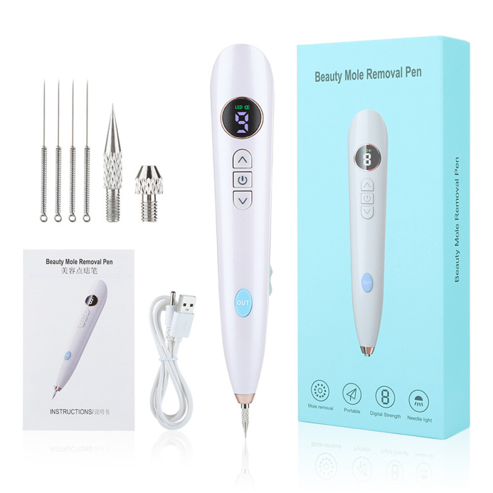 9 level Laser Plasma Pen Mole Removal Dark Spot Skin Tag Tattoo Wart Remover Pen