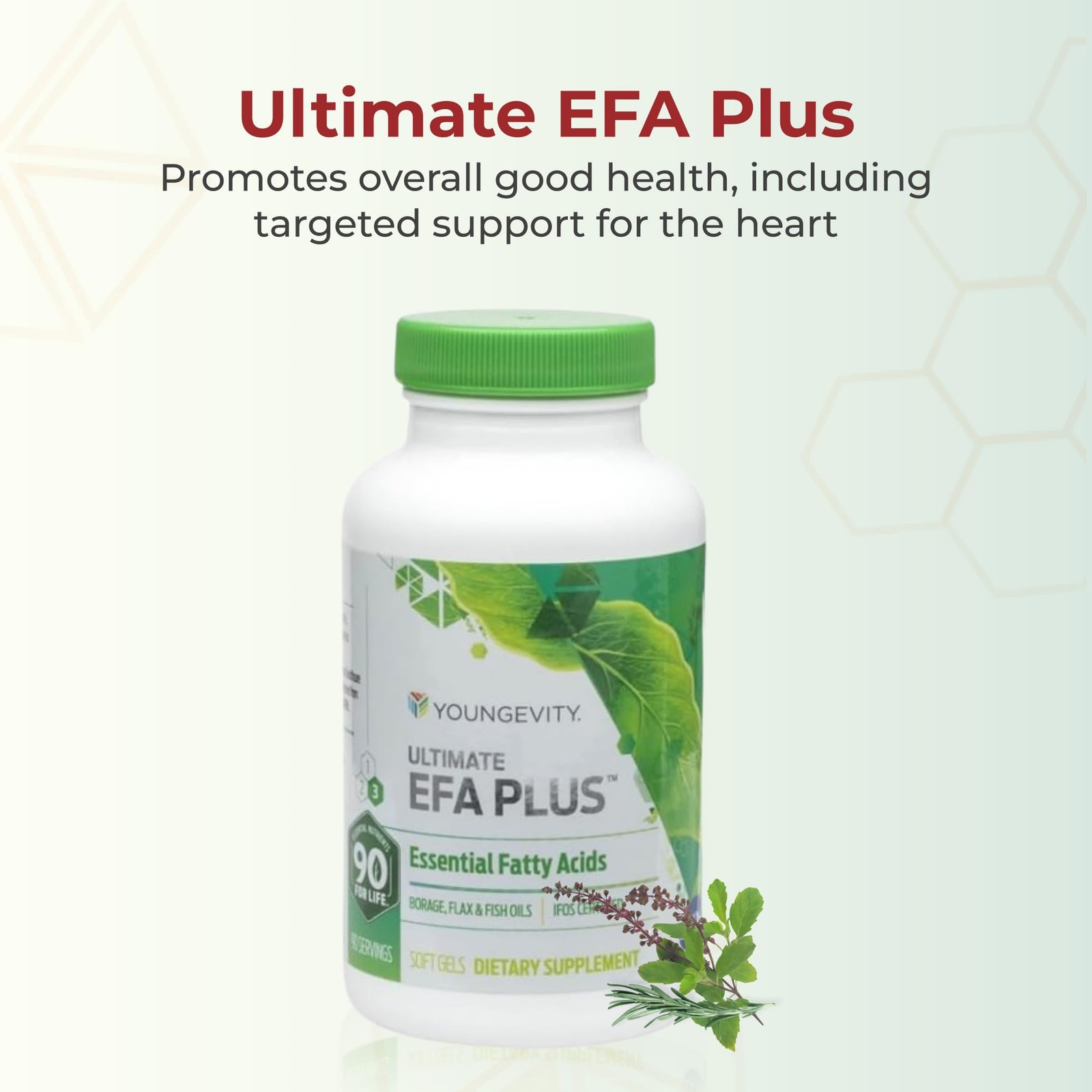 Youngevity Ultimate EFA Plus – Essential Fatty Acids, 90 Soft Gels – Balanced…