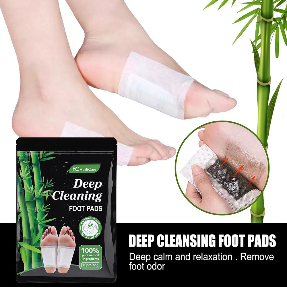 10-300PCS Detox Foot Patches Pads Body Toxin Feet Slimming Deep Cleansing Herbal