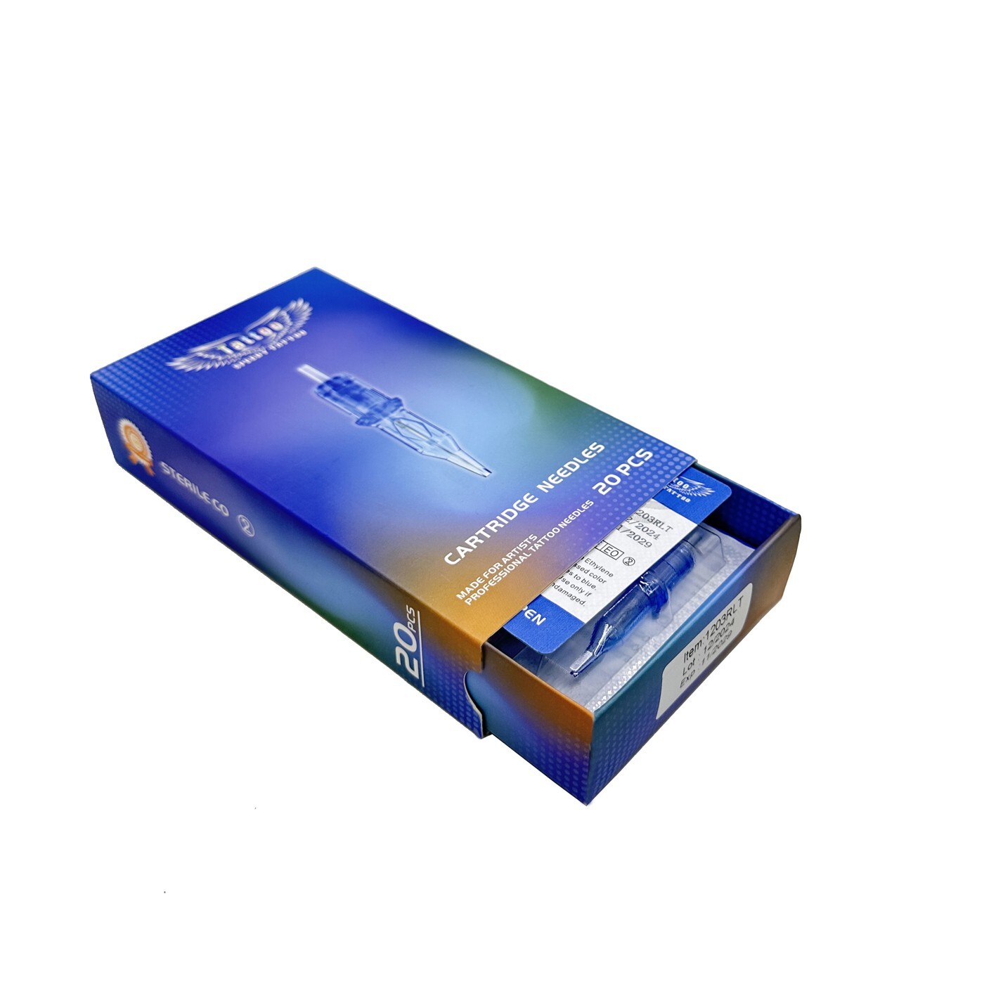 10,20,40,60,100 pcs Sterile Disposable Tattoo Needle Cartridge RL,RS,M1,RM