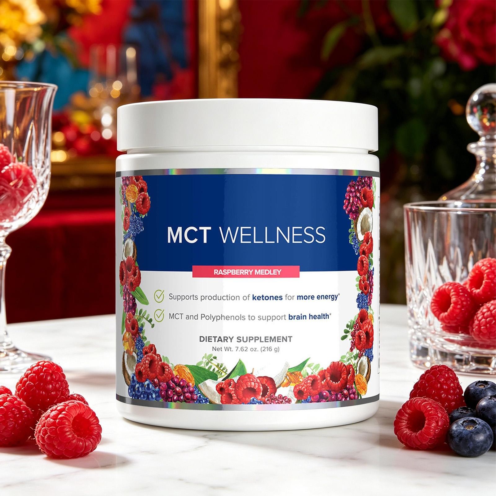 GUNDRY MD MCT WELLNESS Raspberry Flavor 8.25 OZ (234 G)