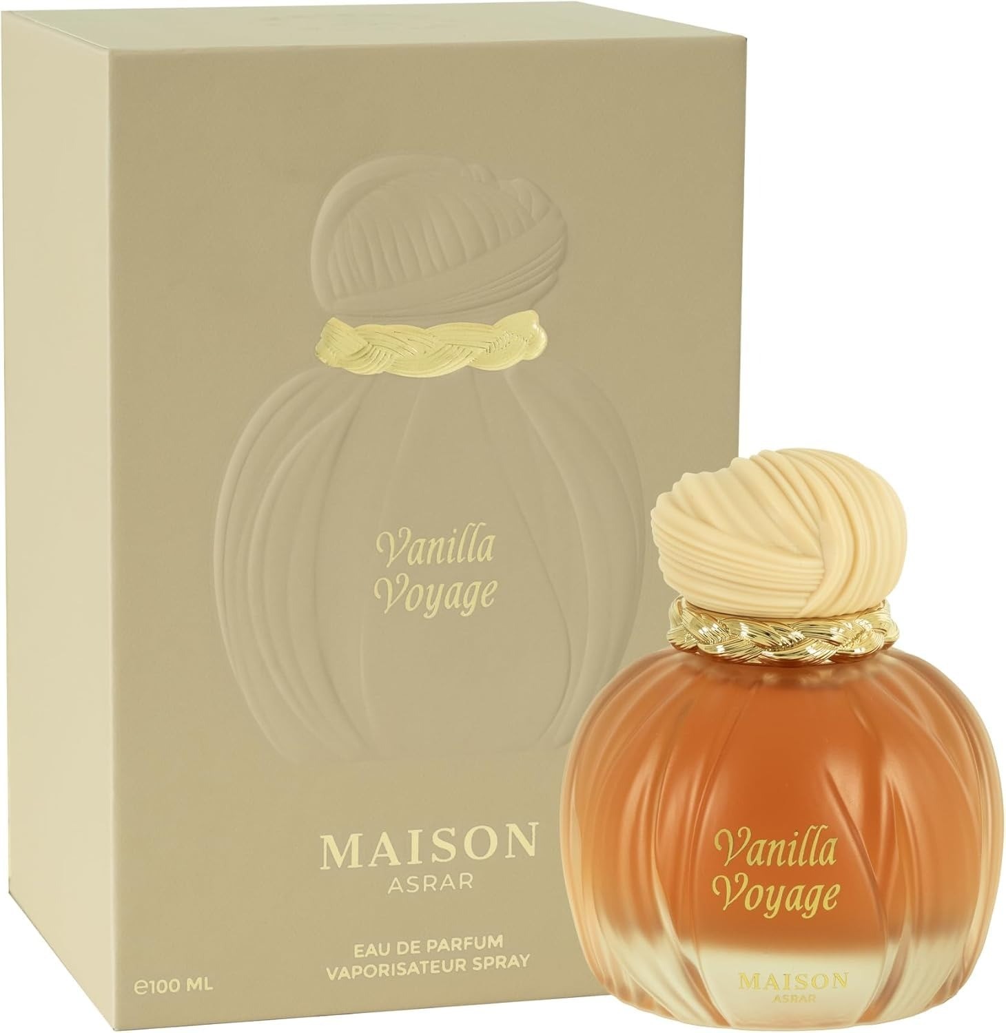 AROMA CONCEPTS Vanilla Voyage EDP 3.4 oz, Caramel, Jasmine, Tonka, Honey Notes