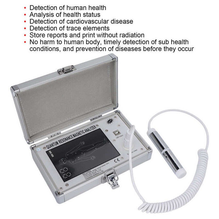 4TH Gen Quantum Resonance Magnetic Analyzer Full Body Health Sub-Health Detector