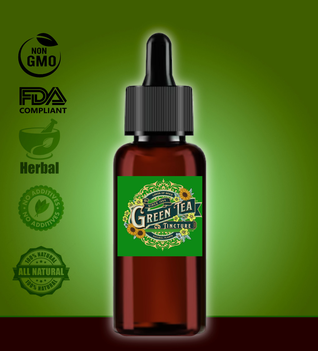 Green Tea Extract – Tincture Camellia Sinensis Energy Focus Support USA