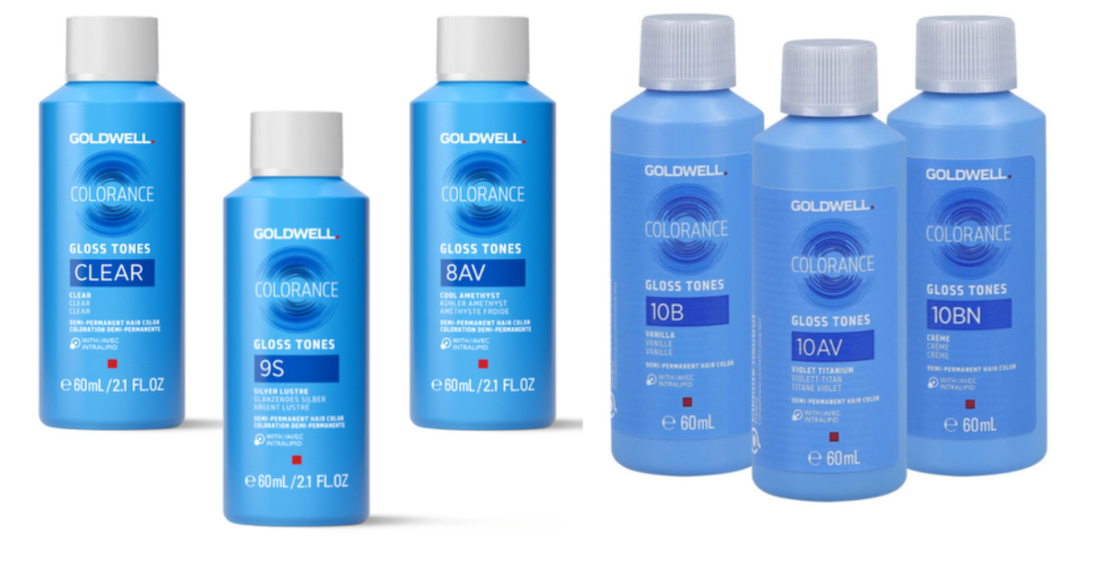 Goldwell Colorance Gloss Tones Hair Color – 2.0 fl oz / 60ml – Various Shades Av