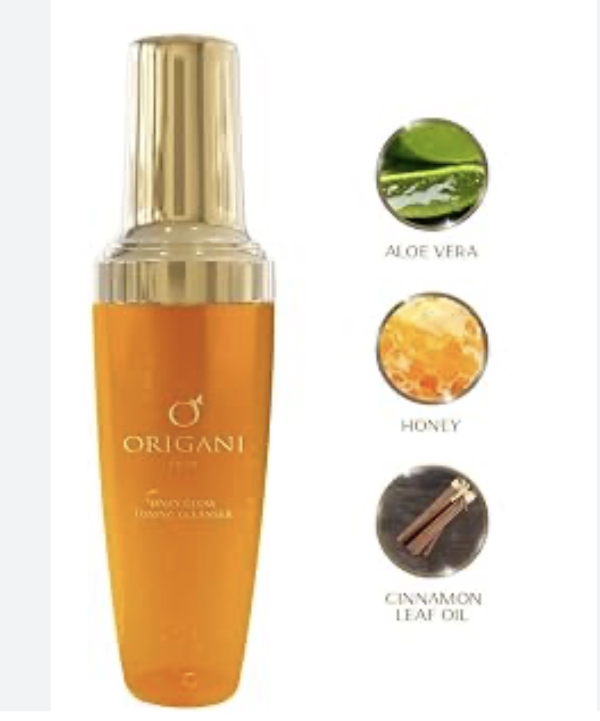 ORIGANI – DAILY GLOW TONING FACIAL CLEANSER- Skincare – NEW – NOT EXPIRED