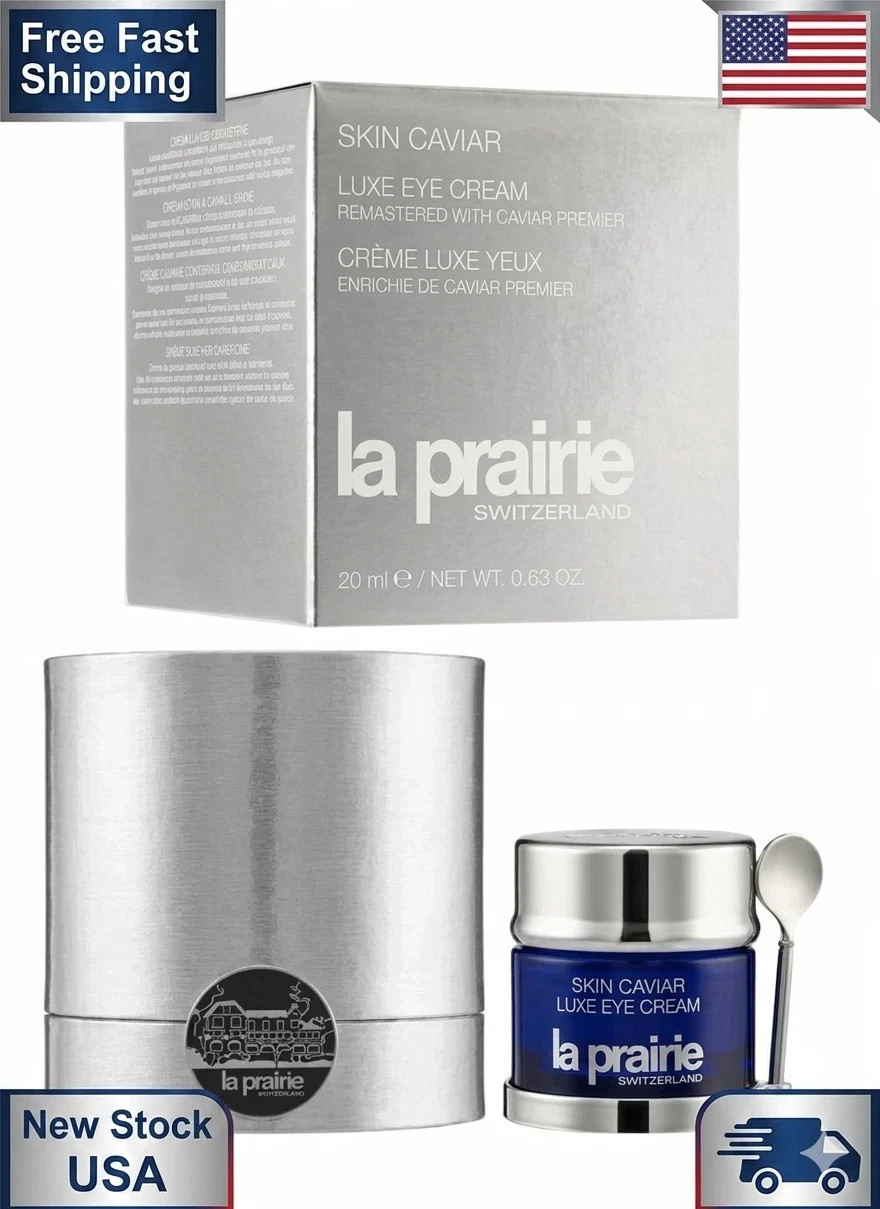 La Prairie Skin Caviar Luxe Eye Cream 20ml 0.68oz New Sealed Authentic