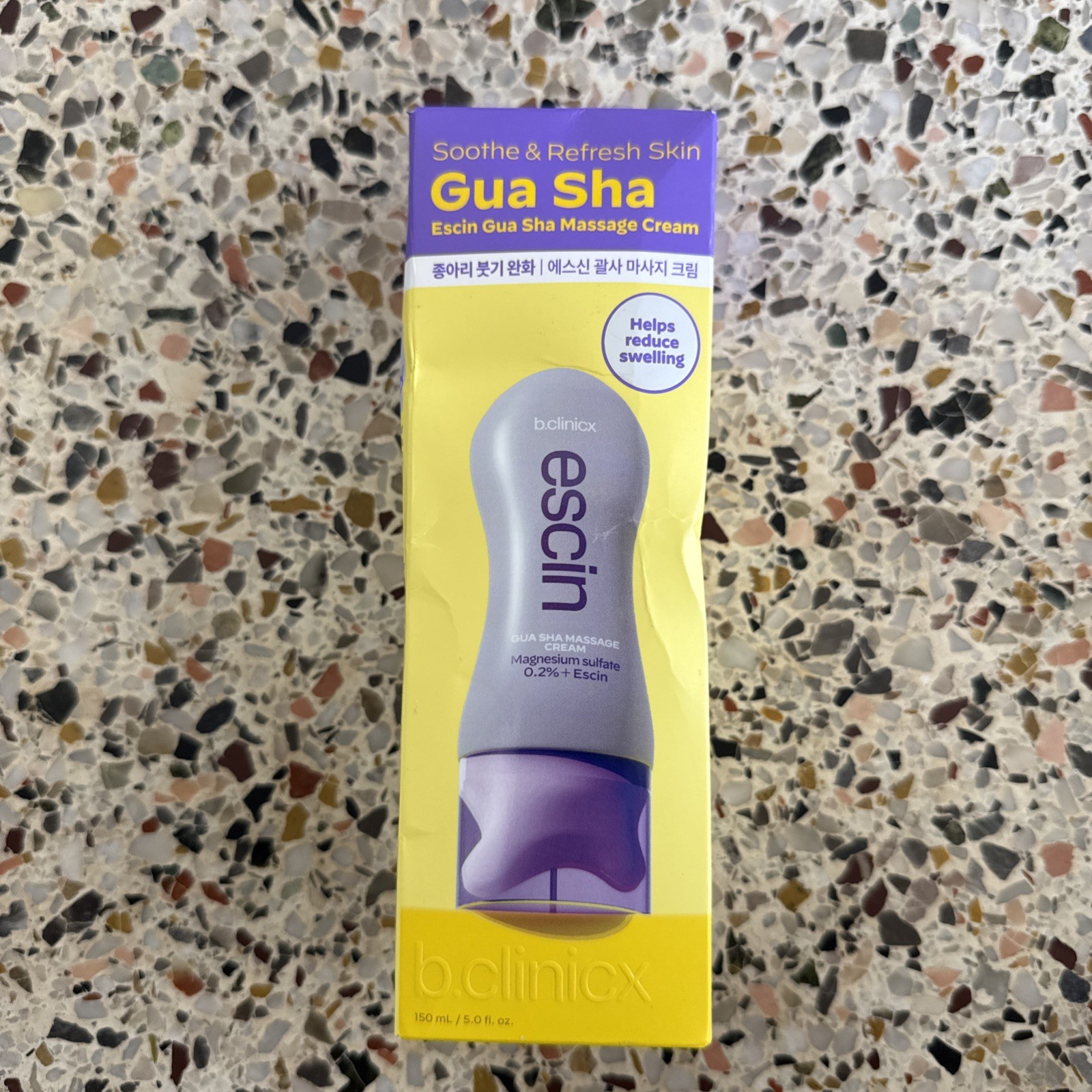 Magnesium + Escin Gua Sha Massage Cream – 5 fl oz