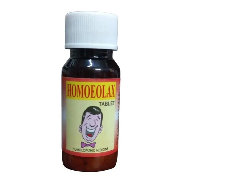 Homeopathic Homoeolax (20gm Tablets) Strong Laxative for Constipation(Pack of 3)
