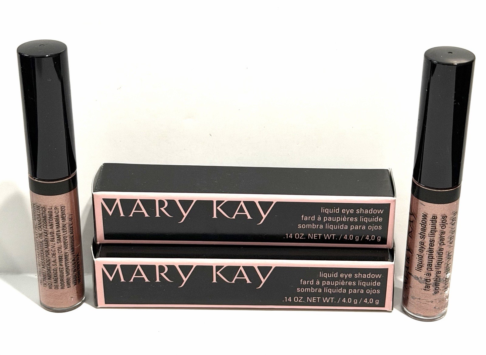 Lot of 2 – Mary Kay Liquid Eye Shadow Pink Starlight 0.14 oz – New – Free Ship