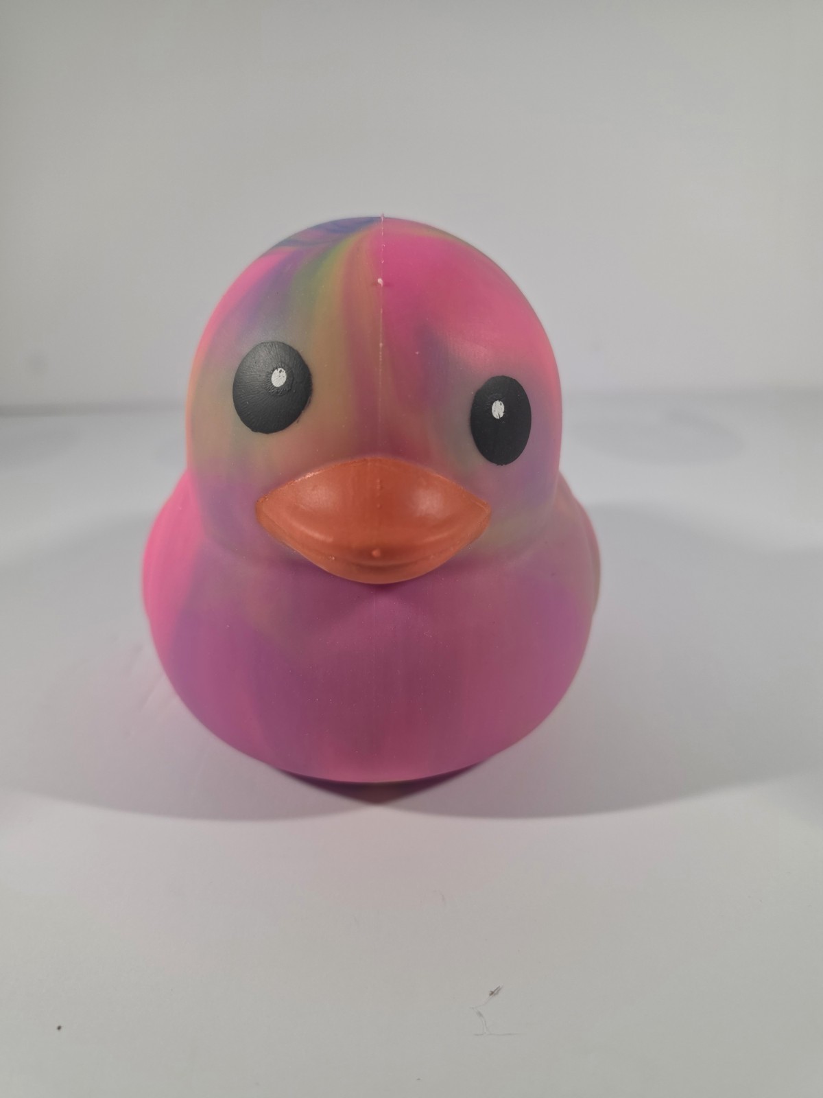 Sunny Days Squeezy Jumbo Tie Dye Rubber Duck Squeeze Toy