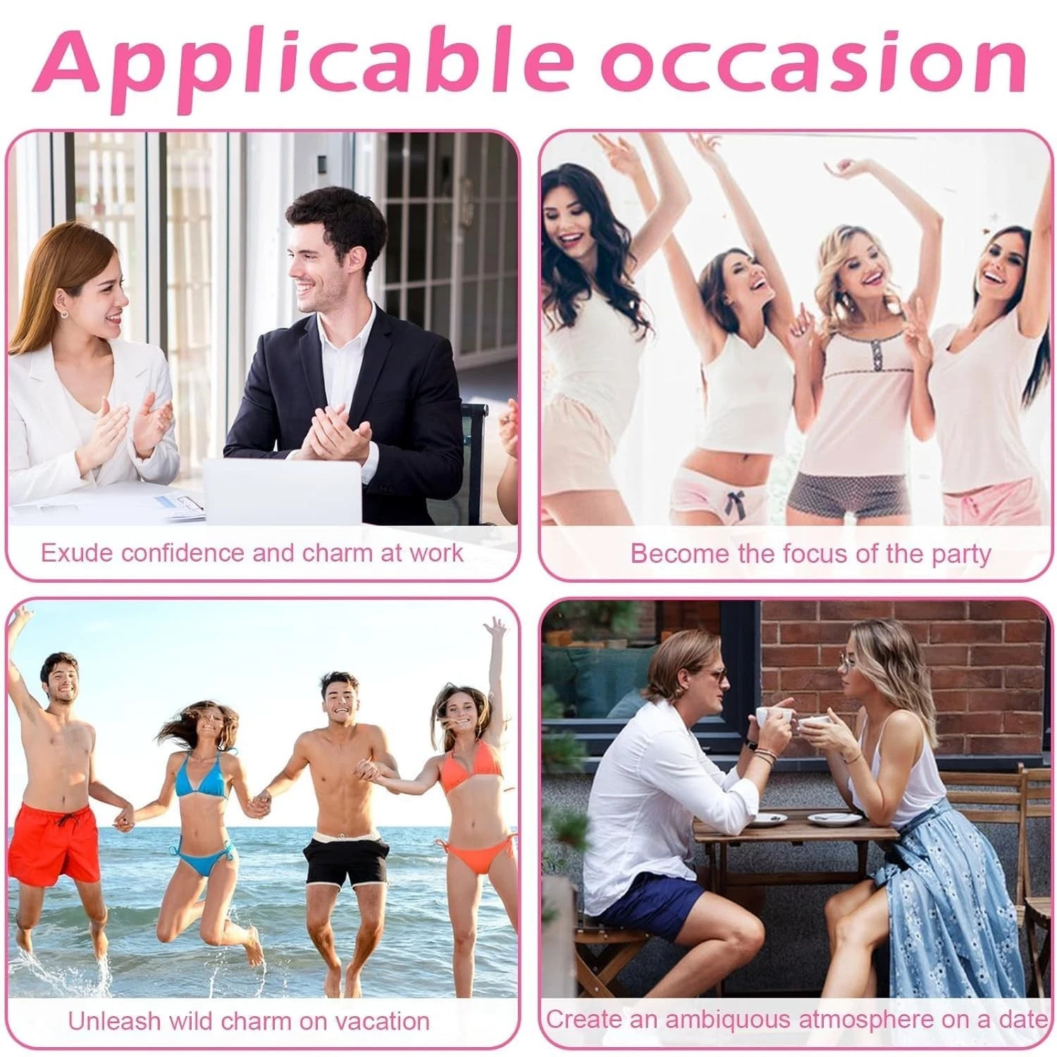 Pheromone Perfume, Female-Exclusive Seductive Fragrance, turn men on
