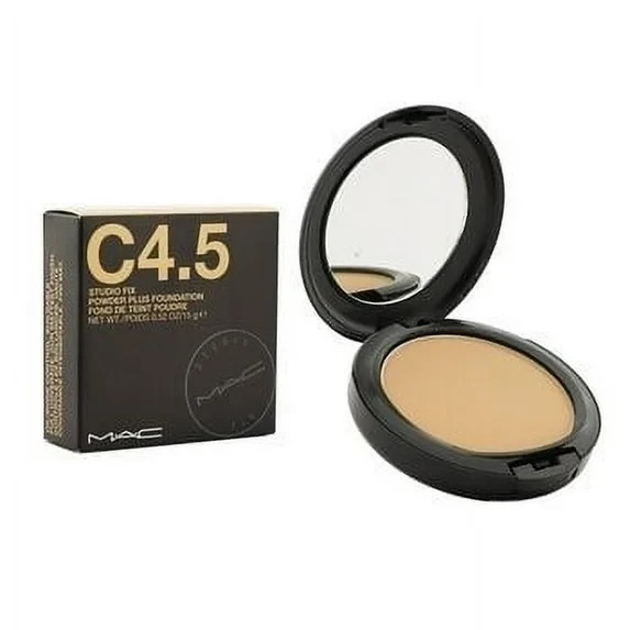 MAC Studio Fix Powder Plus Foundation C4.5 0.52oz / 15g Authentic