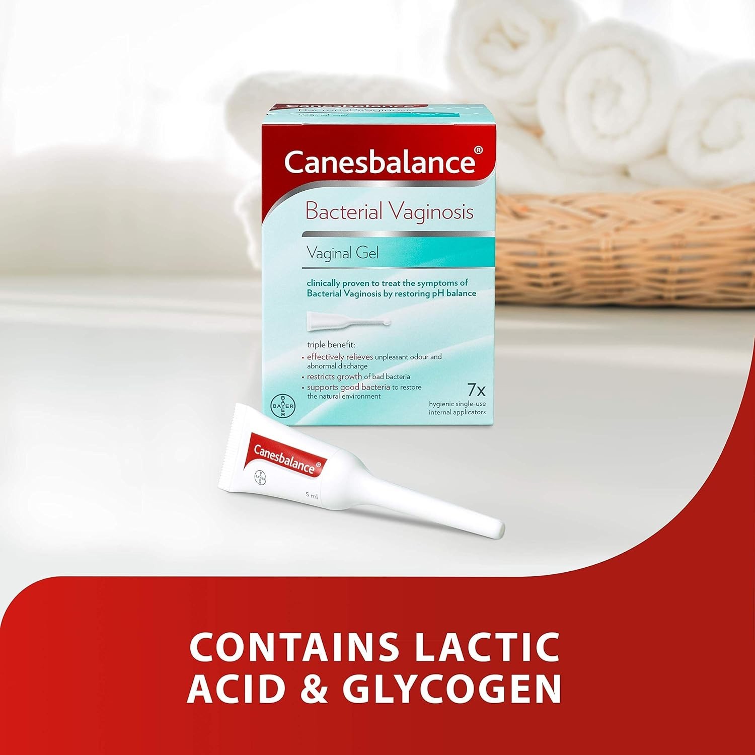 Relieves Odour & Discharge Associated with Bacterial Vaginosis, Triple Benefi…