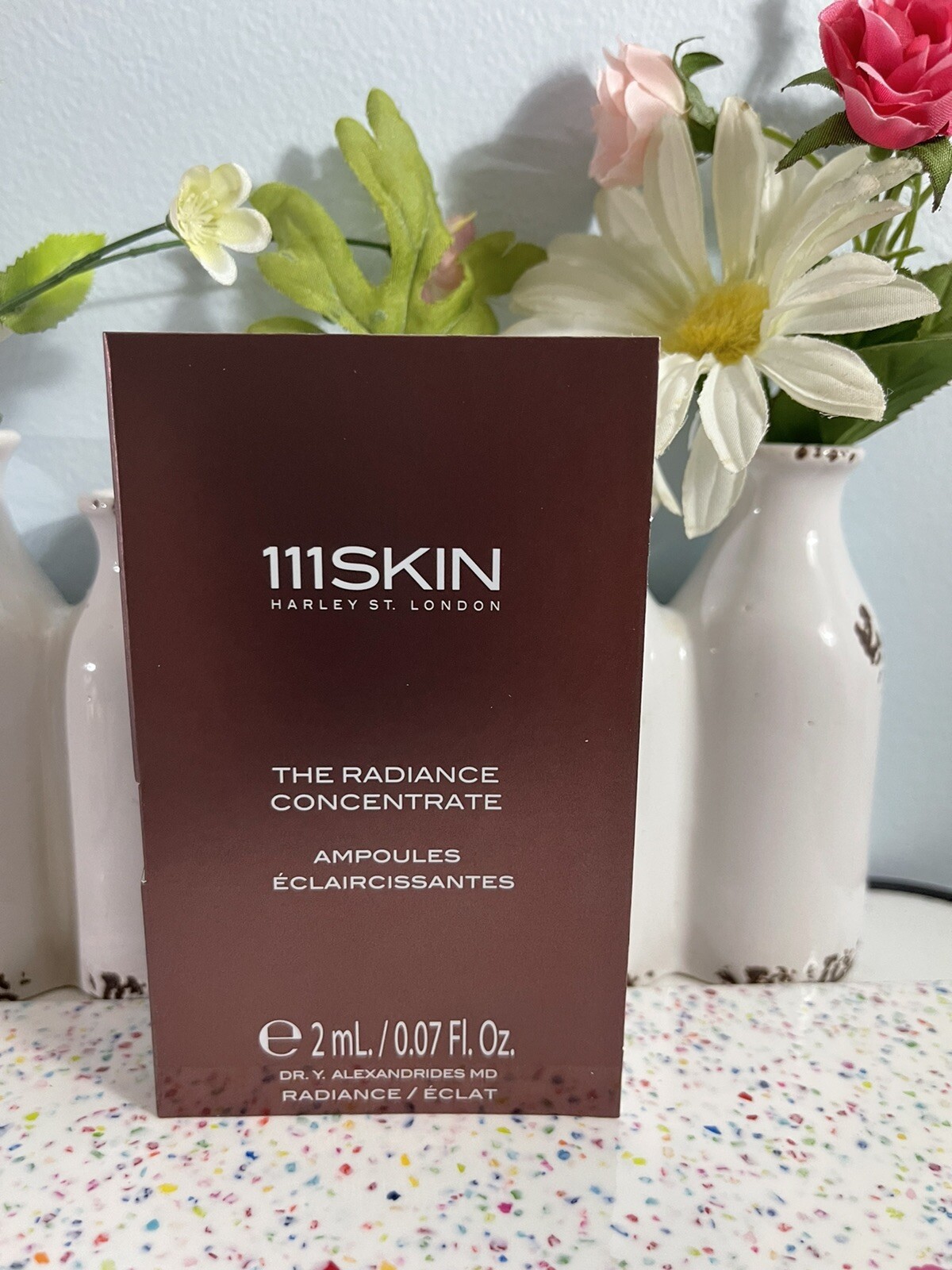 111SKIN THE RADIANCE CONCENTRATE AMPOULE~1Single 0.07oz/2ml.New In Card
