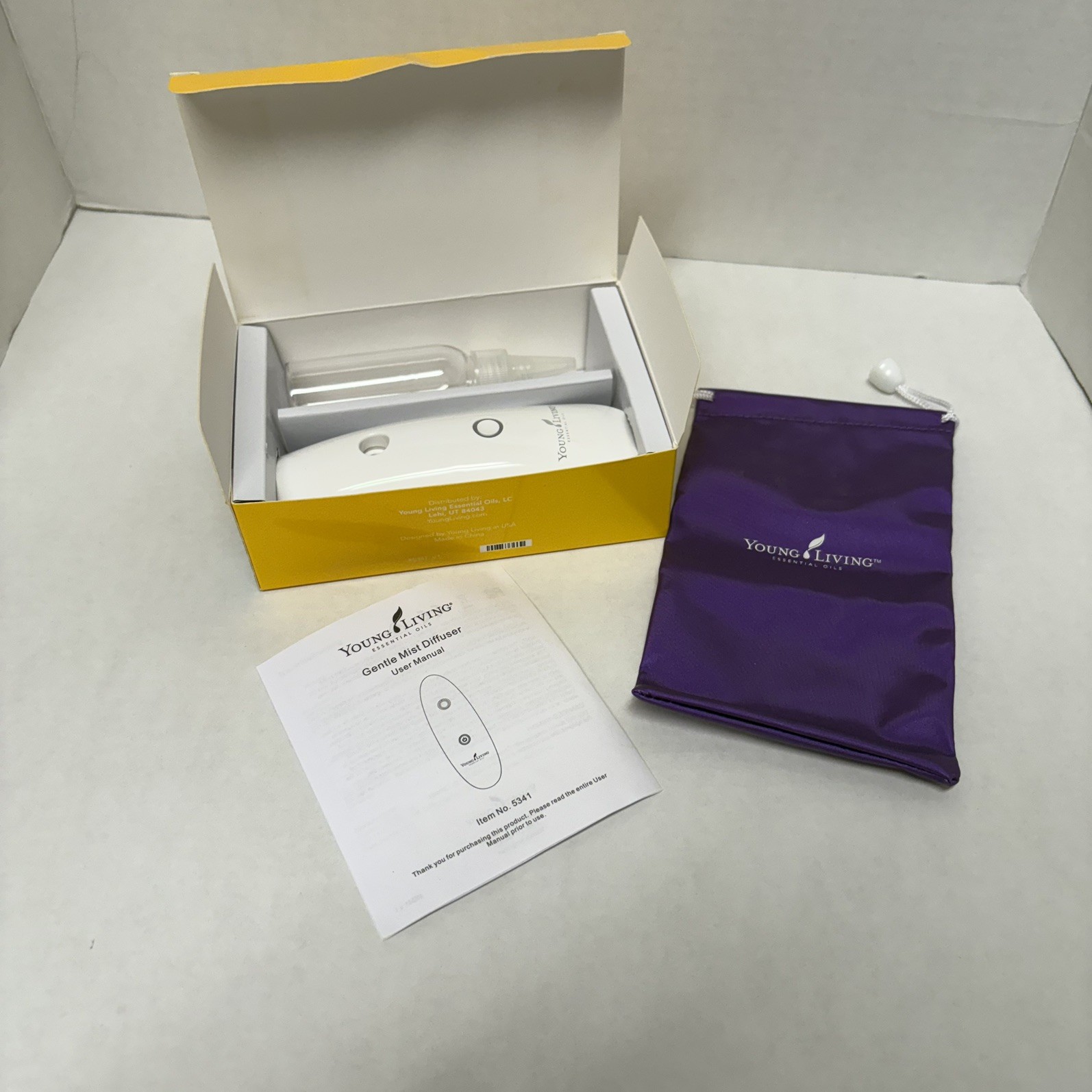 Young Living Gentle Mist Personal Handheld Diffuser for Essential Oils NEW NIB