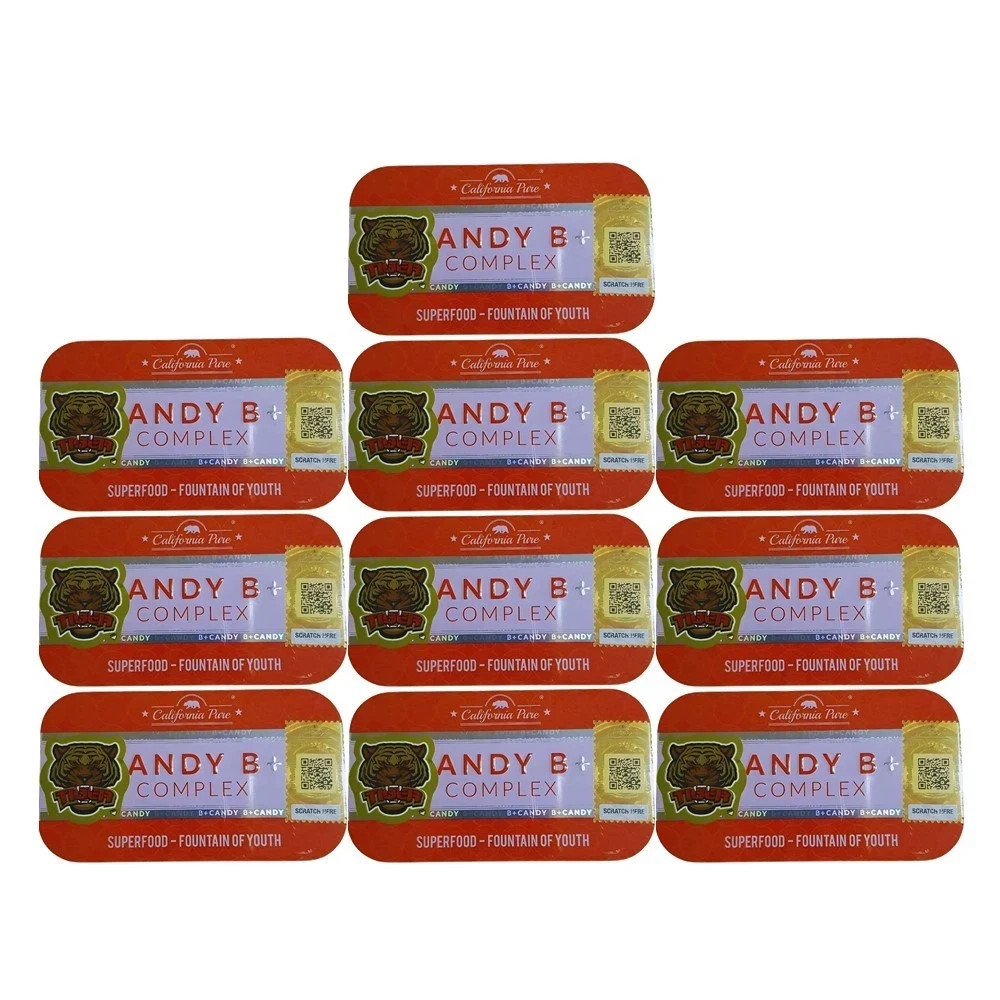 2 Candy B+ Vitamin Complex Tiger for Male Performance 100% Genuine shipping free