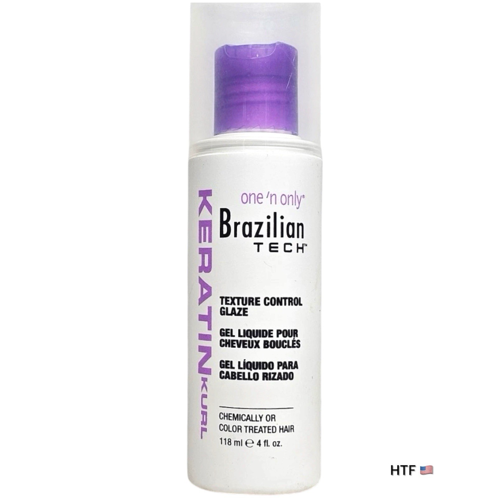 ONE ‘N ONLY Brazilian Tech Keratin Kurl Texture Control Glaze 4 oz