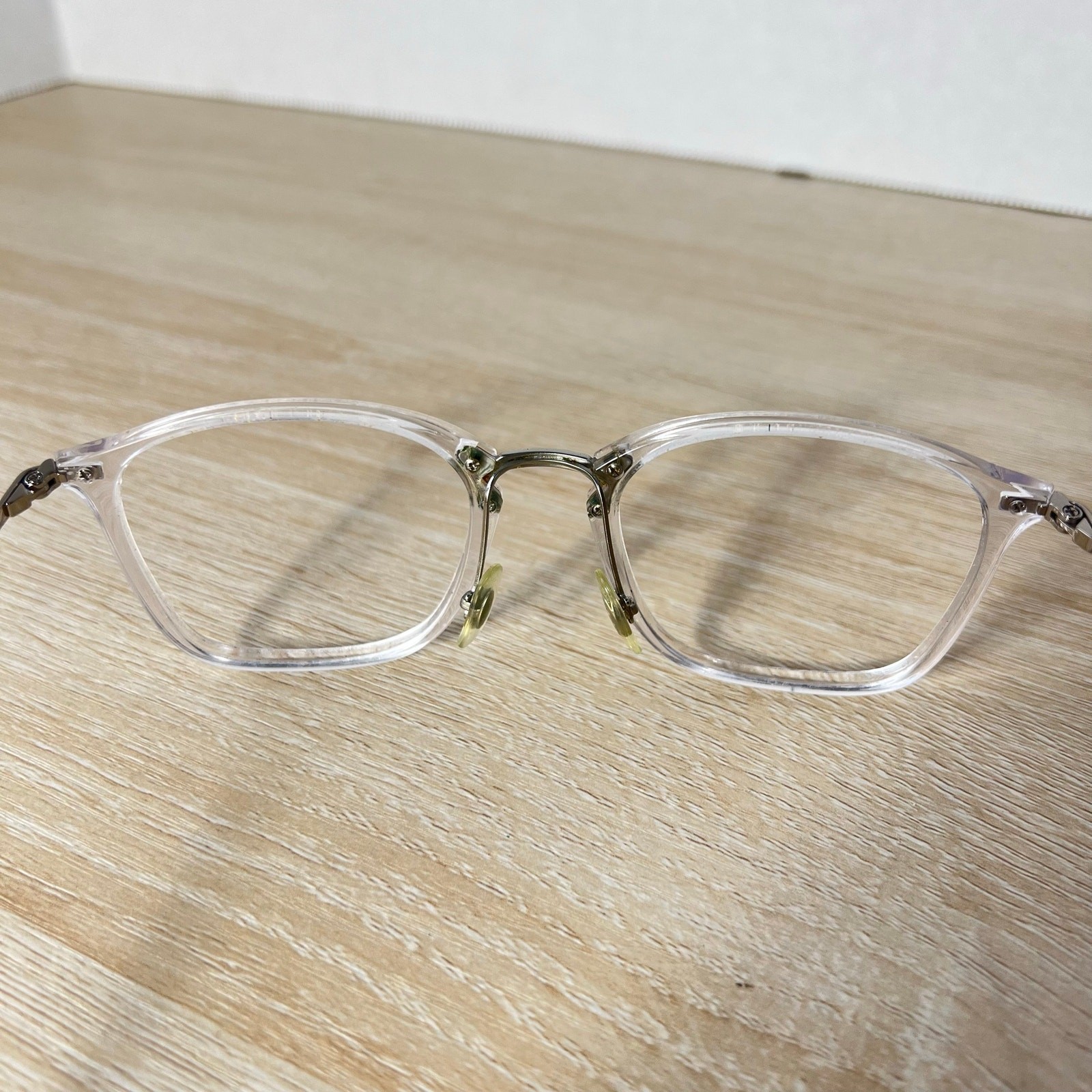 Ray-Ban RB7164 2001 Eyeglasses Clear Square Full Rim Frames Only 52-20-150