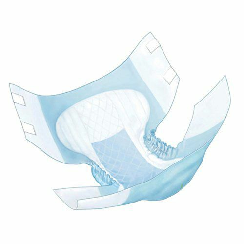 Wings Adult Incontinence Quilted Briefs Medium 32 – 44in – Case of 96