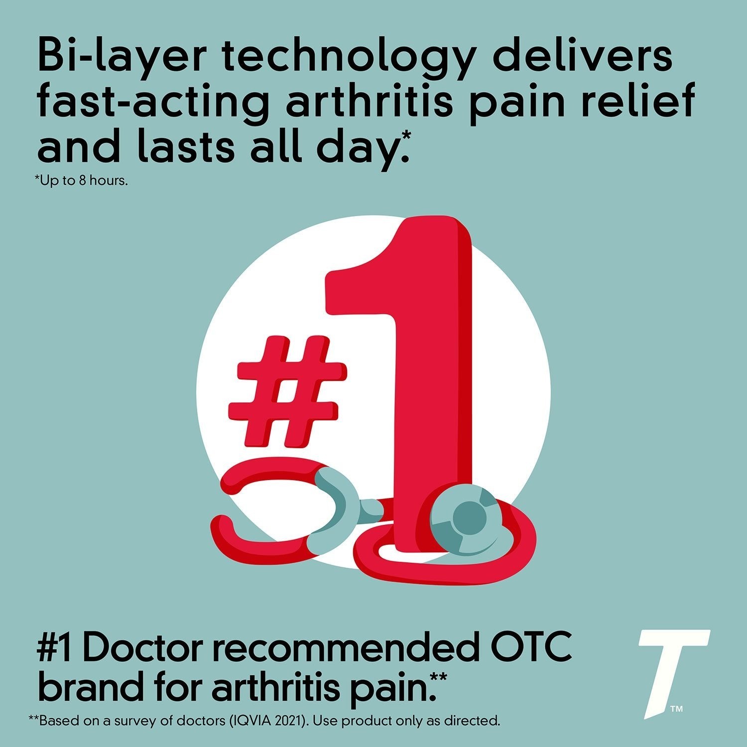 Tylenol 8Hr Arthritis Pain Caplets 650mg – 290 Count – Extended Release Relief