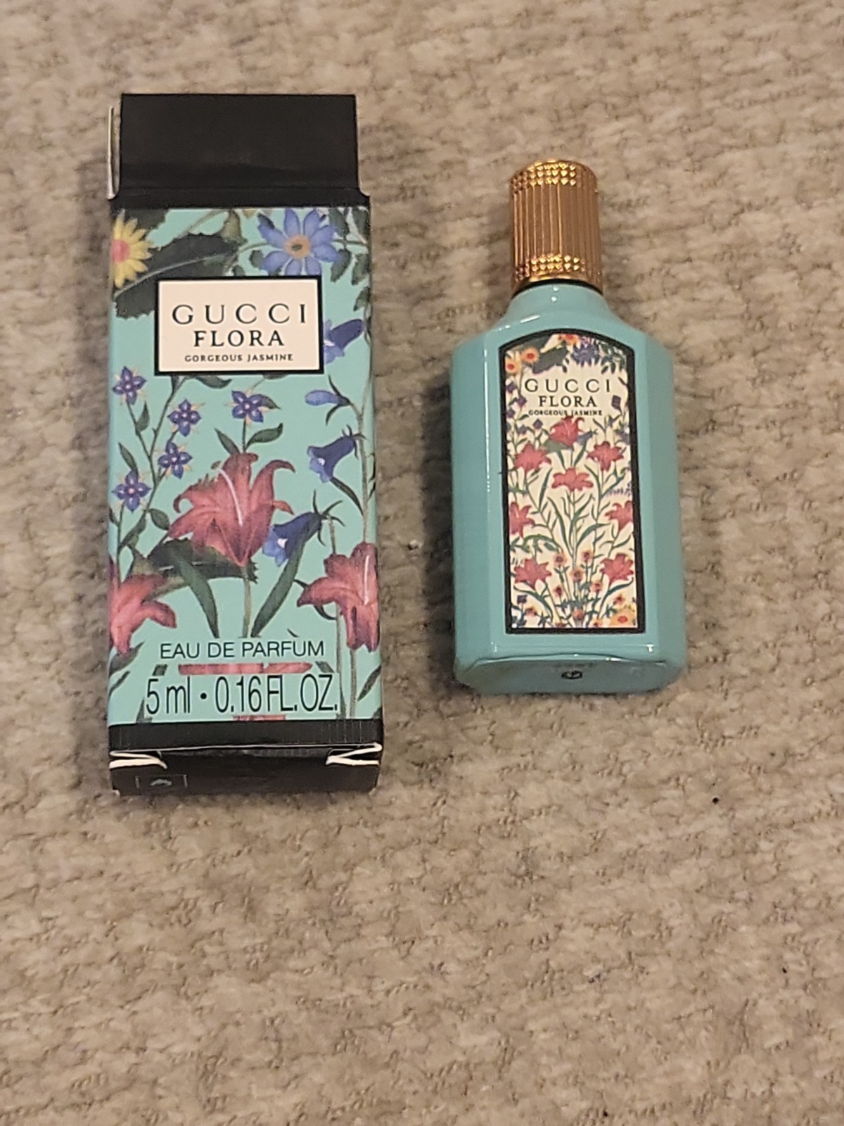 Gucci Flora Gorgeous Jasmine Eau De Parfum Travel Size Perfume 5ml/0.16floz