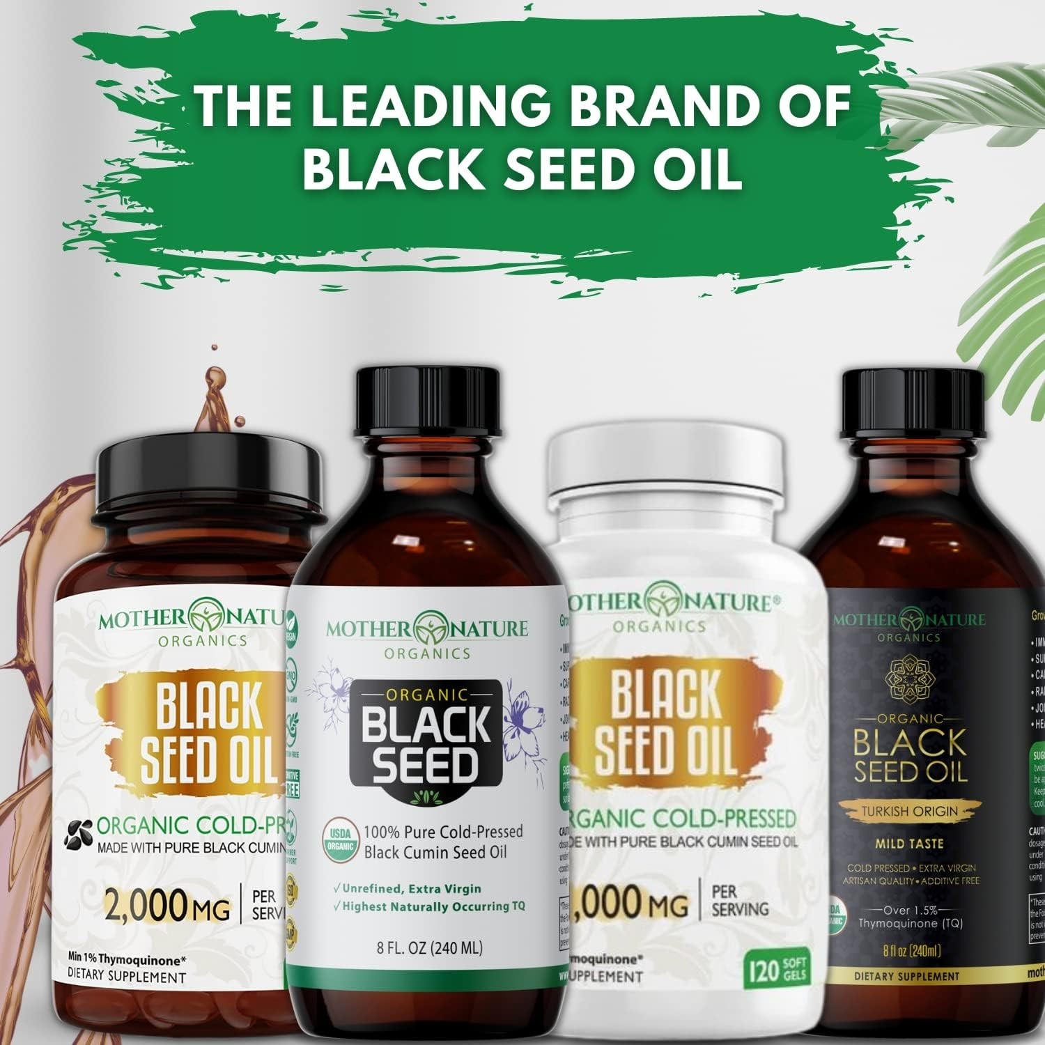 Black Seed – Aceite de semilla de comino negro 100% puro prensado en frío, 8 oz.