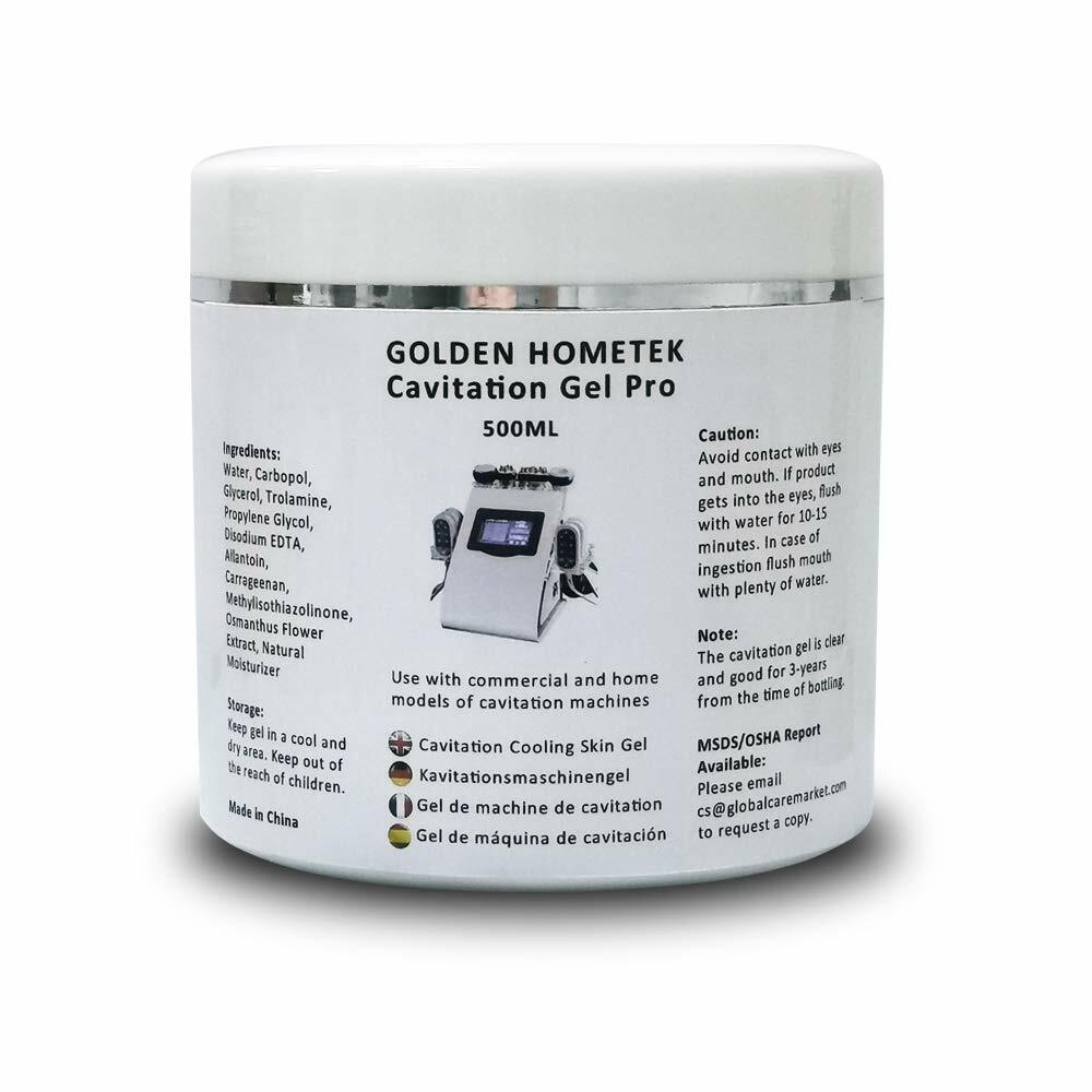 Cavitation Gel for RF Facial Firming and Body Slimming Machines – 500ml (1 Jar)