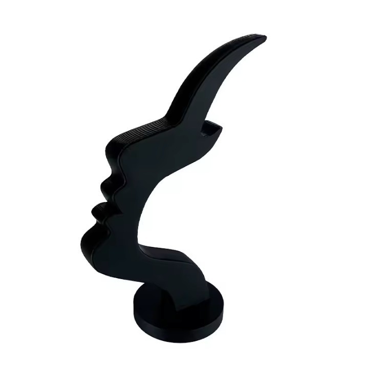 Minimalist Eyeglass Holder Stand Face Silhouette Glasses Display Organizer