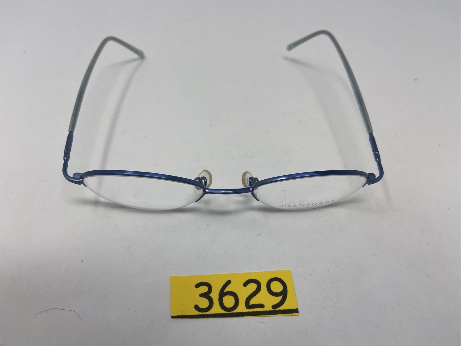 Jill Stuart Eyeglasses Frames JS 103-3 45-19-130 Blue Half Rim 3629