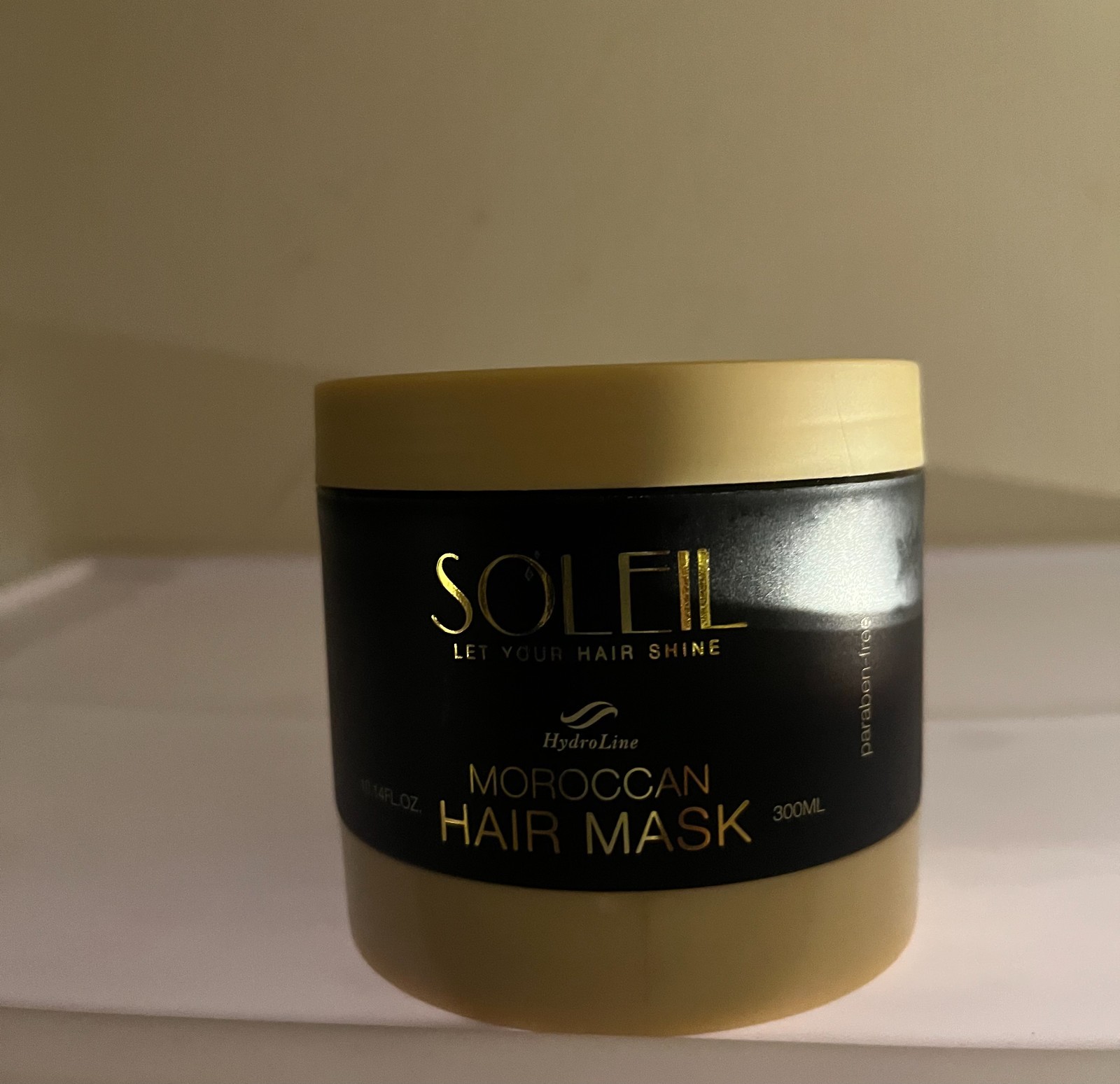 Soleil Moroccan Hair Mask (Hair Damage Repair) Paraben-Free-Authentic-NEW