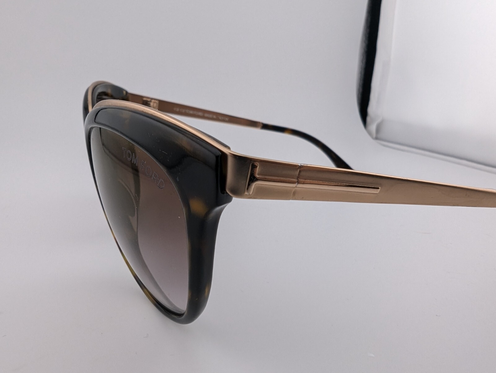 Tom Ford Eyeglasses, Frames Only, TF461, 52G, 56-19, Italy, Tortoise/Gold