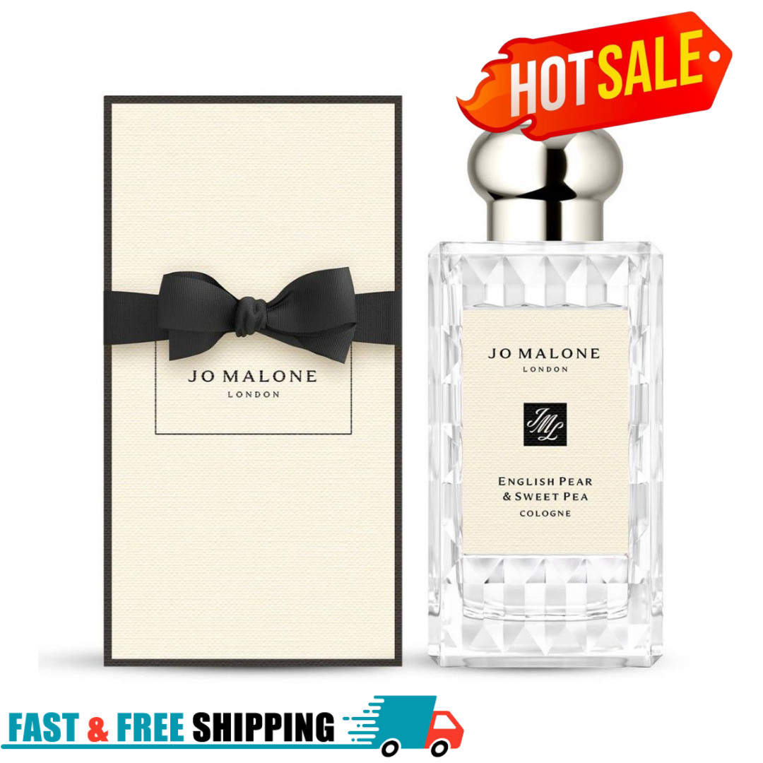 Jo Malone London English Pear & Sweet Pea Cologne 3.4 Oz Spray New In Box