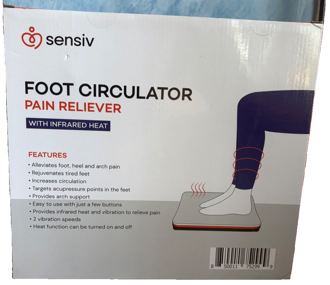 Sensiv Pain Relief Foot Circulator, un masajeador y estimulador Para Alivio Pies