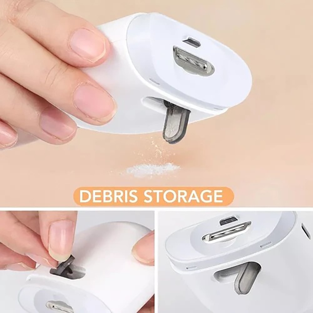 Safety Electric Nail Clipper Automatic Thick Nails Trimmer Professional Tool