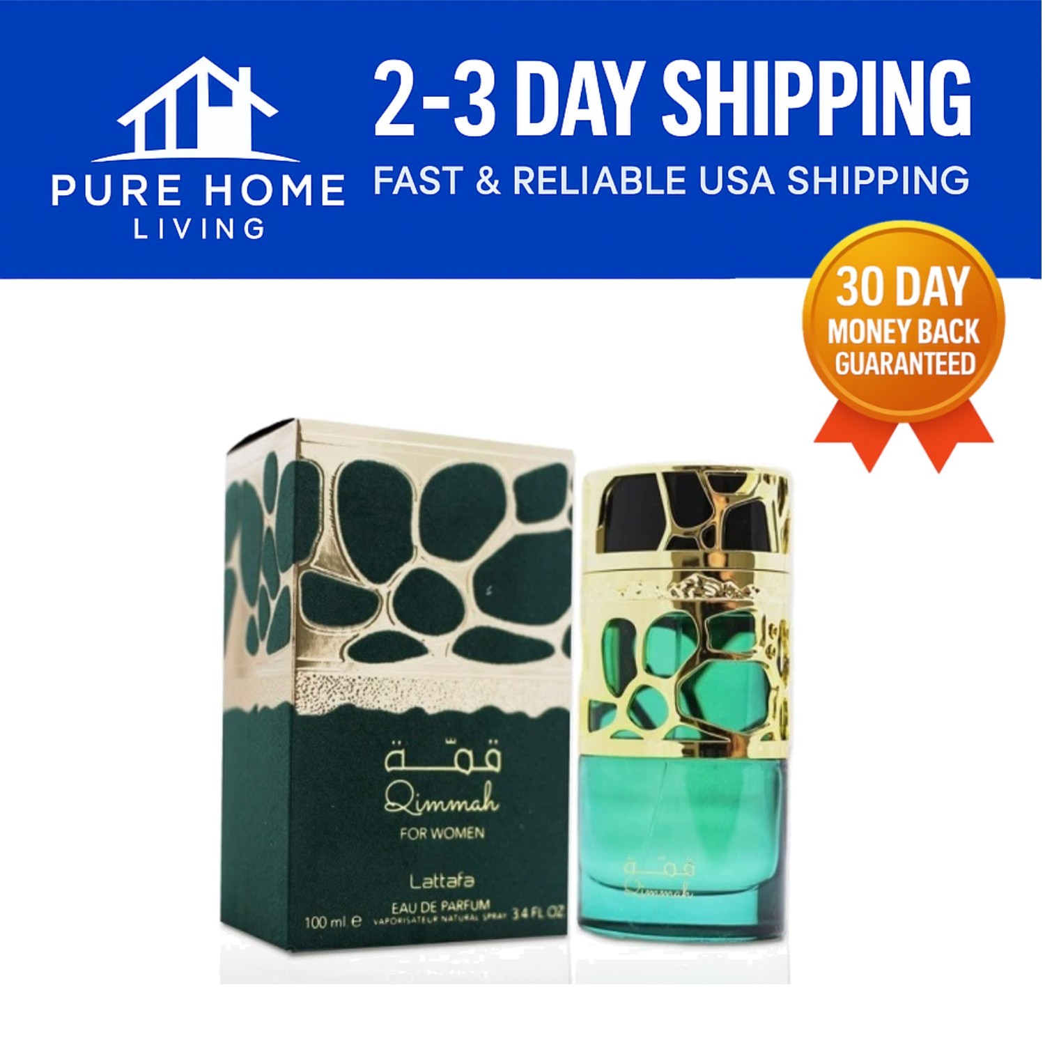 Long Lasting Qimmah Perfume for Women – 100ML Elegant Oriental Essence